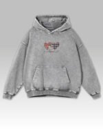 Bluza oversize z kapturem Serce Pełne Miłości